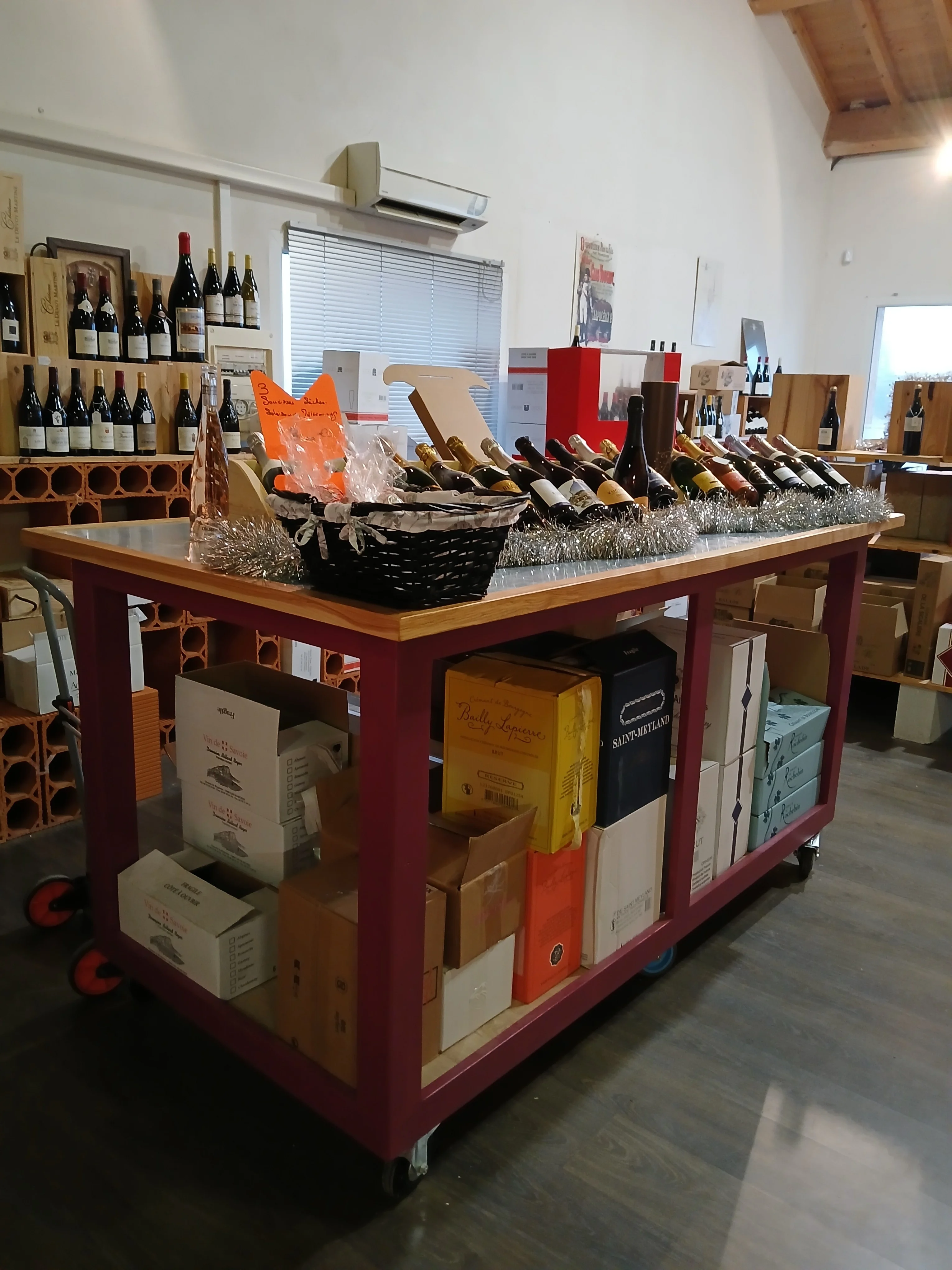 Présentoir à bouteilles