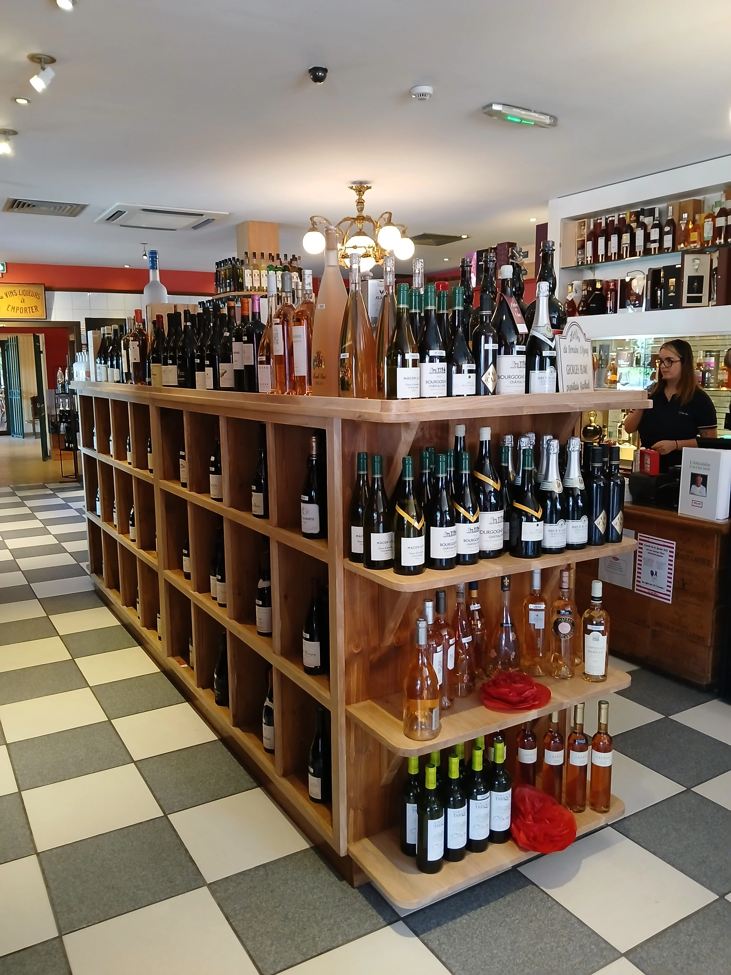 Présentoir à bouteilles